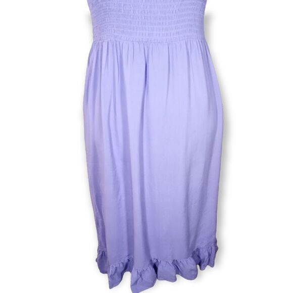 CHEROKEE PURPLE GIRLS SMOCKED DRESS SZ.YXL EUC - Picture 3 of 8